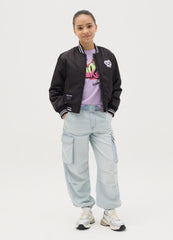 Parachute Joggers In Denim