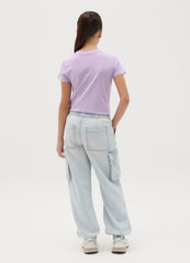 Parachute Joggers In Denim