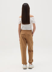 Ovs Cargo Trousers With A Belt