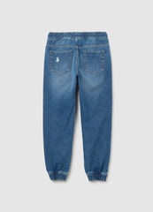 Blue Jog Denim Jeans For Boys
