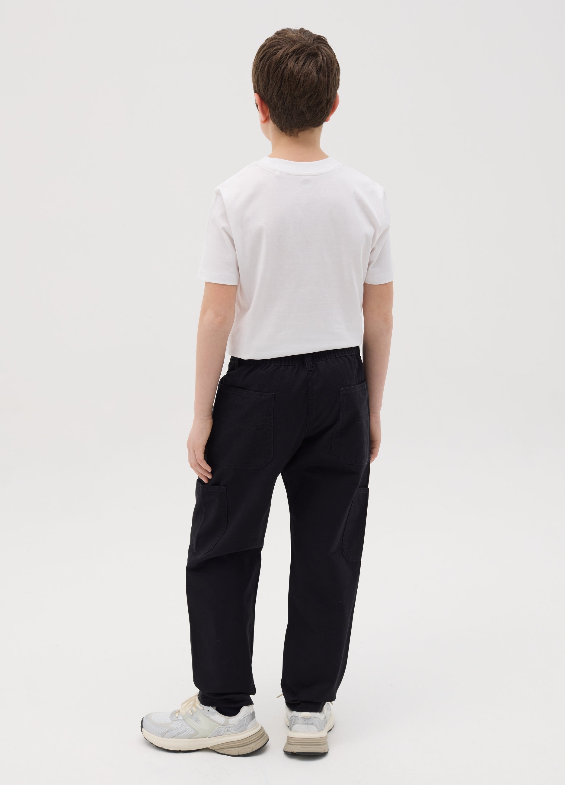 Cotton Cargo Trousers