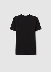 Ovs Black Short Sleeve T-Shirt With Print For Boys