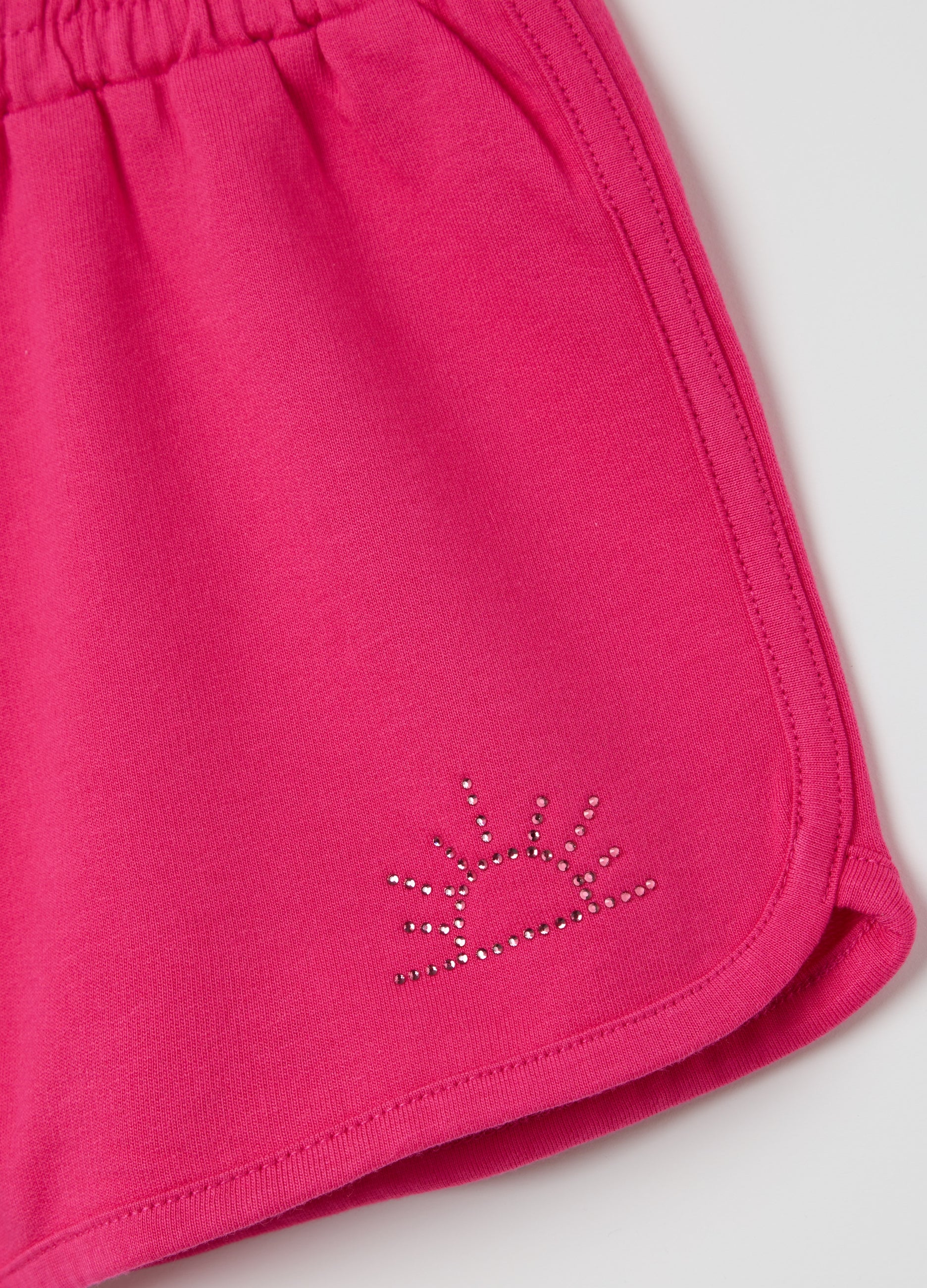 Pure Cotton Pink Shorts