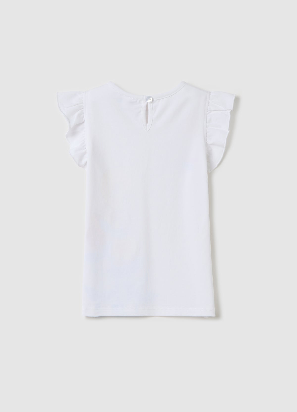 White Tank Top With Disney Tweety Print