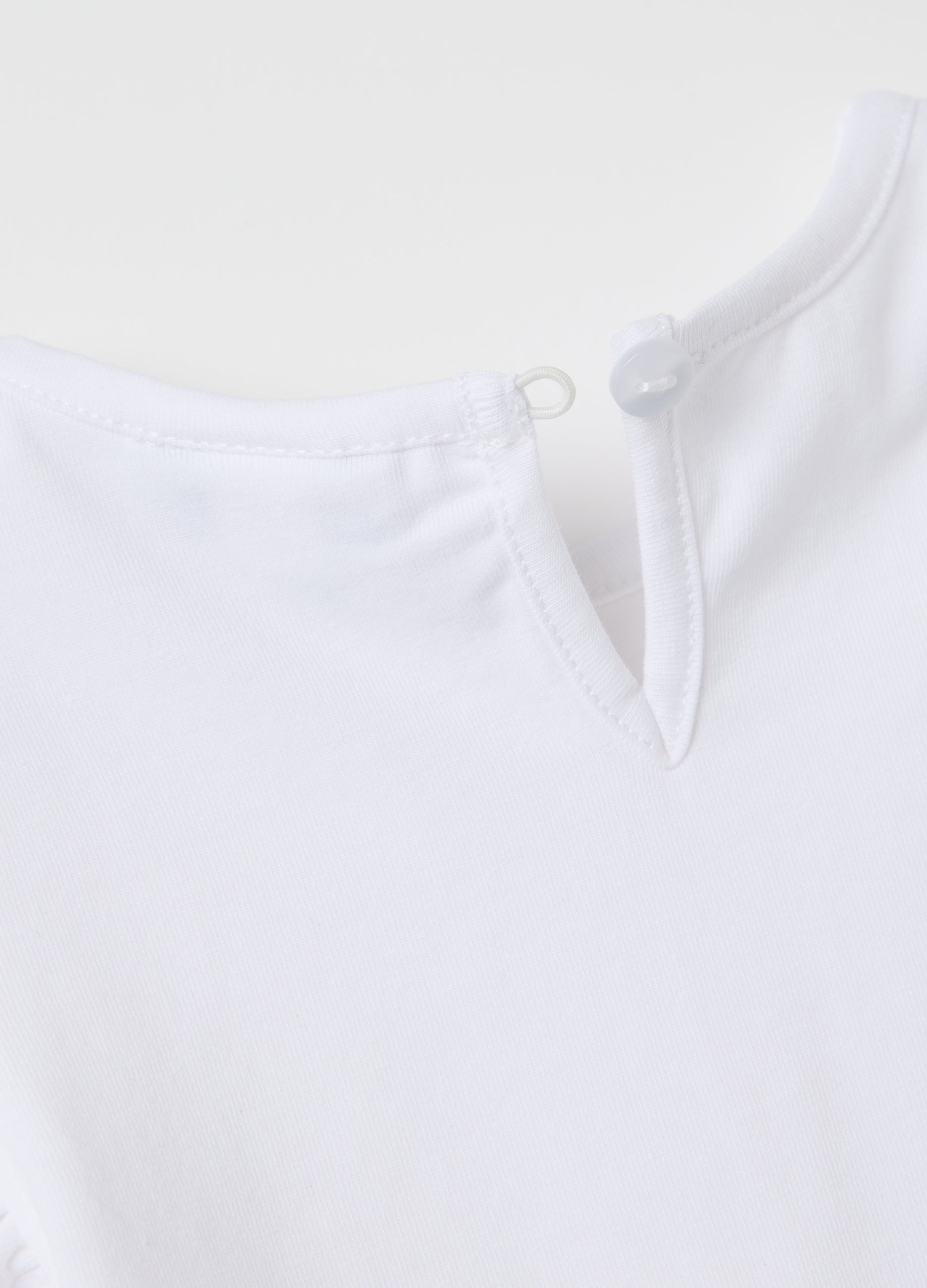 White Tank Top With Disney Tweety Print
