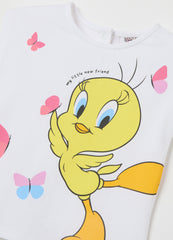 Disney Jogging Outfit With Tweety And Butterfly Graphics