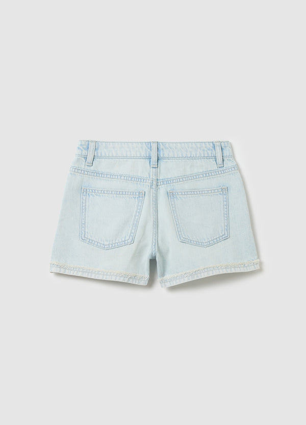 Ovs Light Denim Shorts Ovs