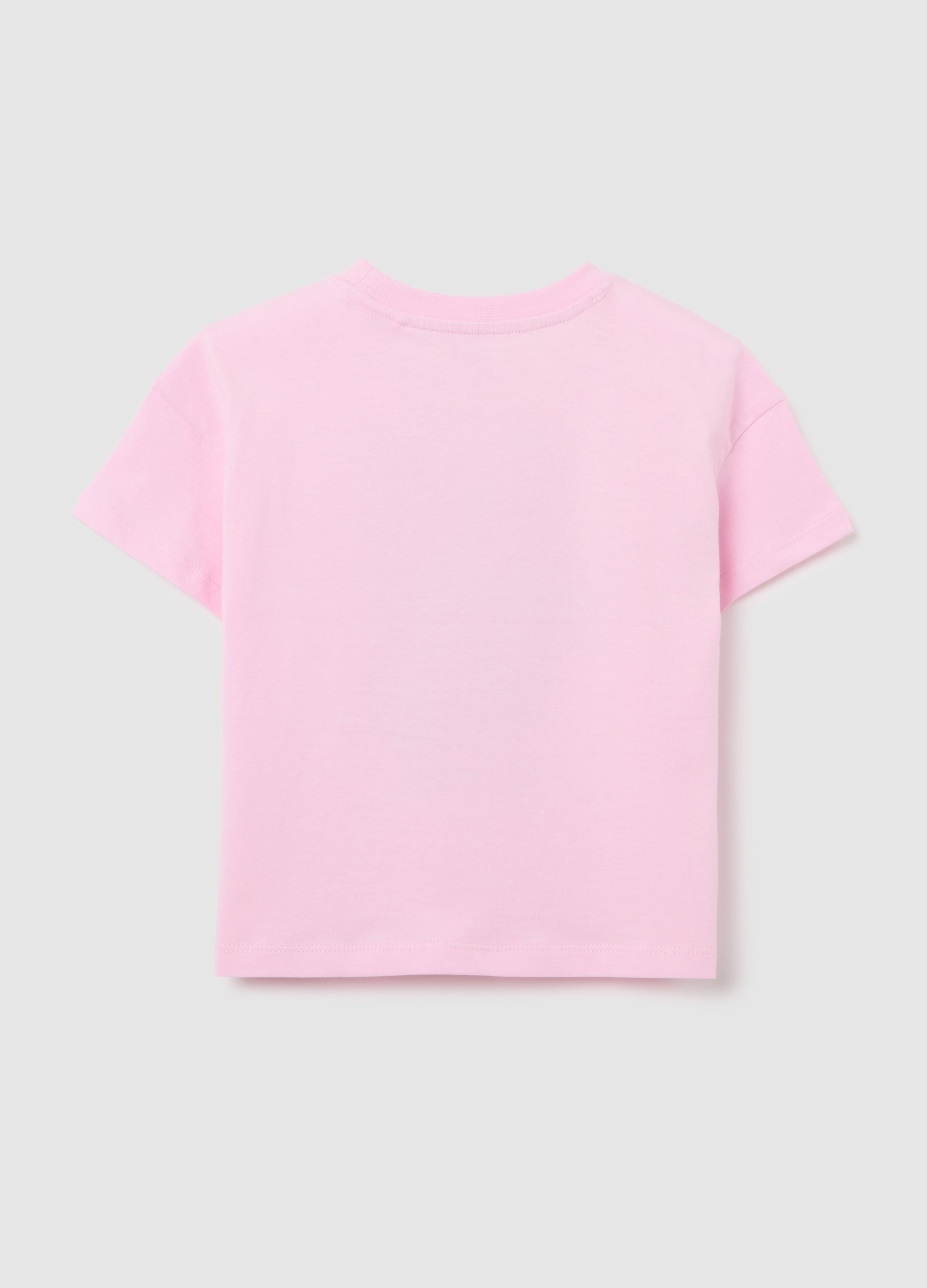 Pink T-Shirt With Tropi-Cool Print
