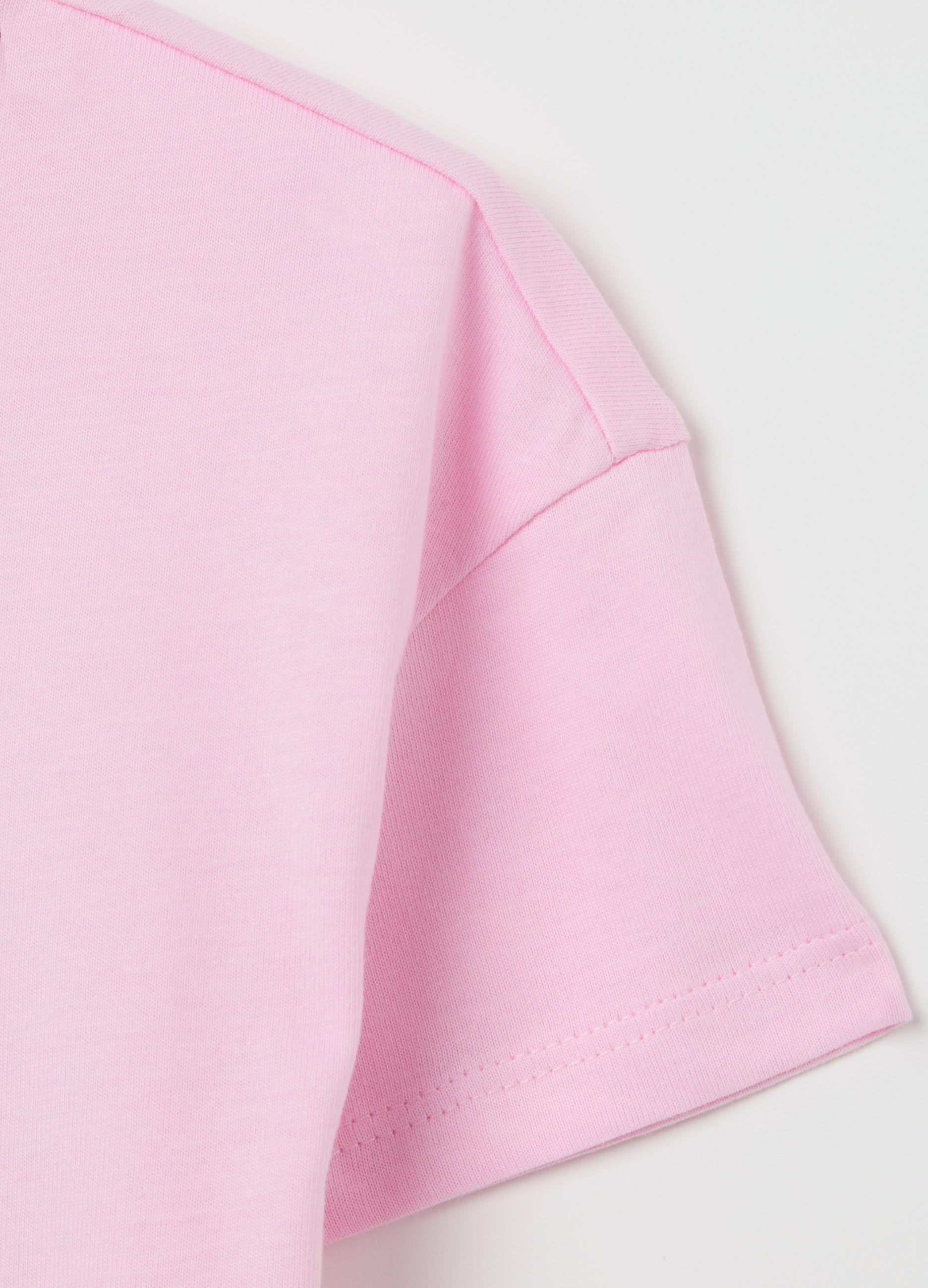 Pink T-Shirt With Tropi-Cool Print