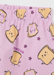 Organic Cotton Short Girls' Pyjama