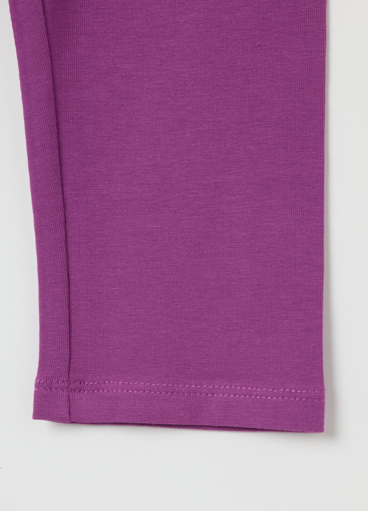 Purple Stretch Cotton Leggings Ovs Kids