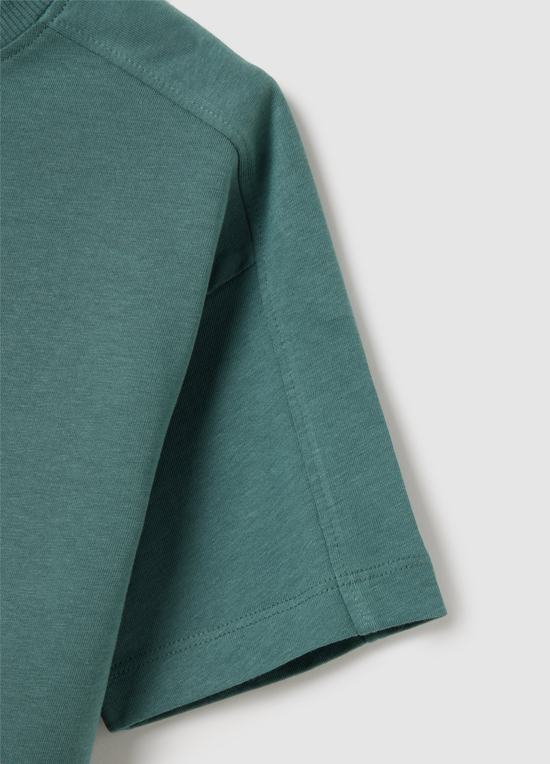 Green T-Shirt In Pure Cotton Ovs Kids