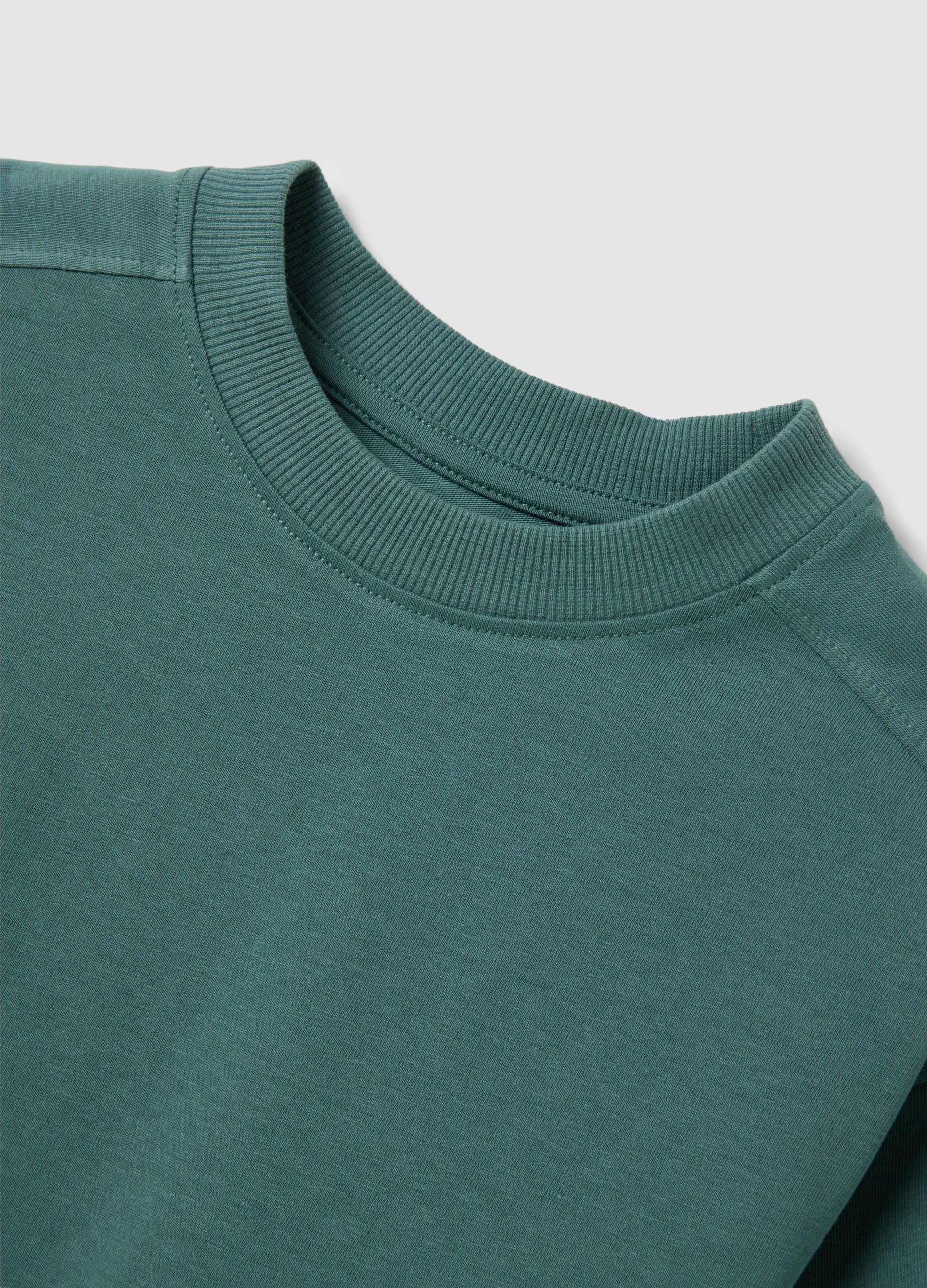 Green T-Shirt In Pure Cotton Ovs Kids