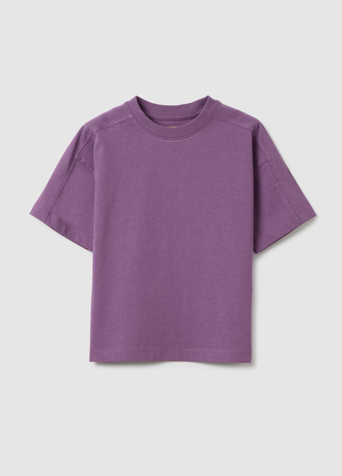 Purple Pure Cotton T-Shirt For Children Ovs Kids