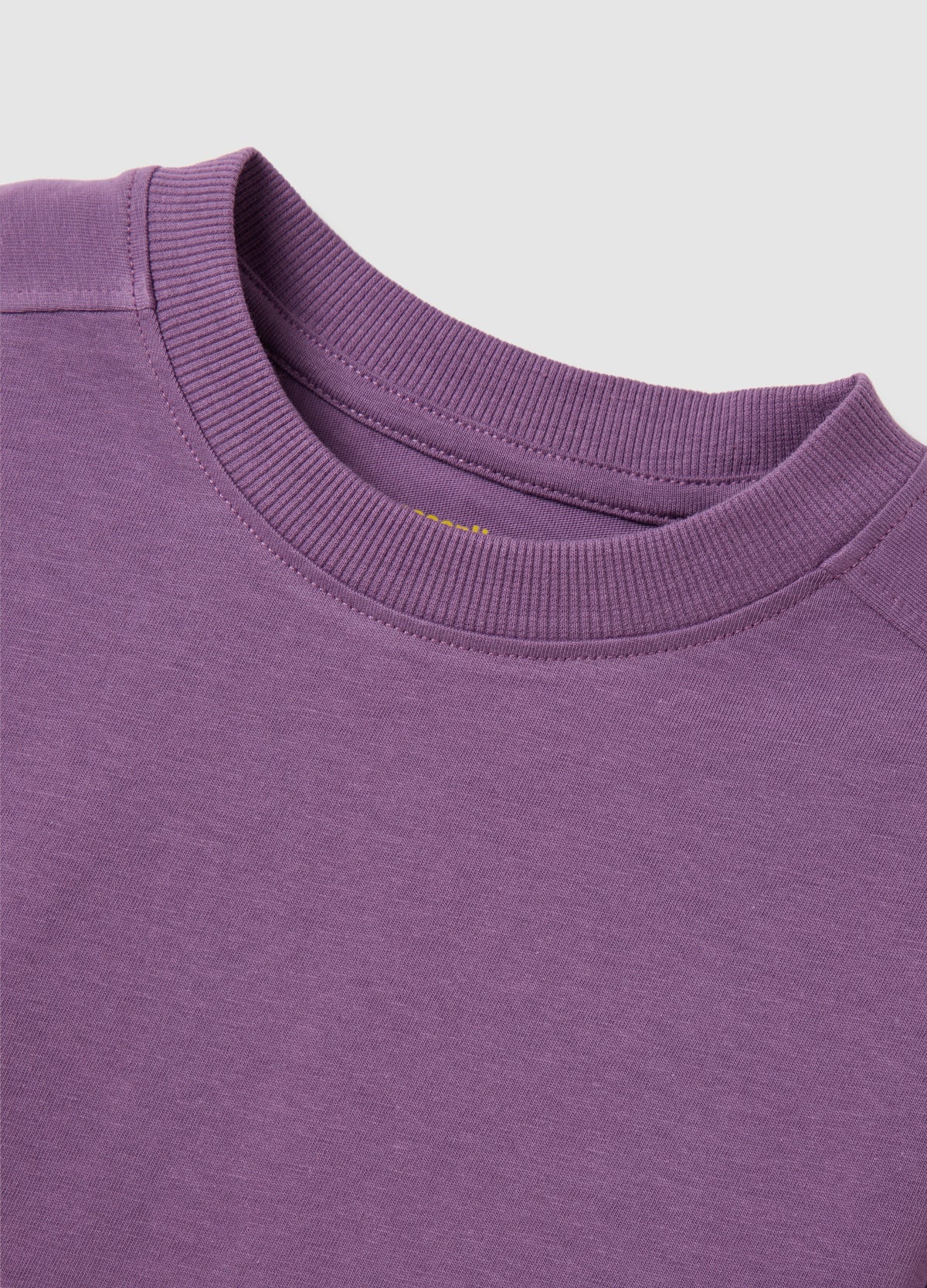 Purple Pure Cotton T-Shirt For Children Ovs Kids