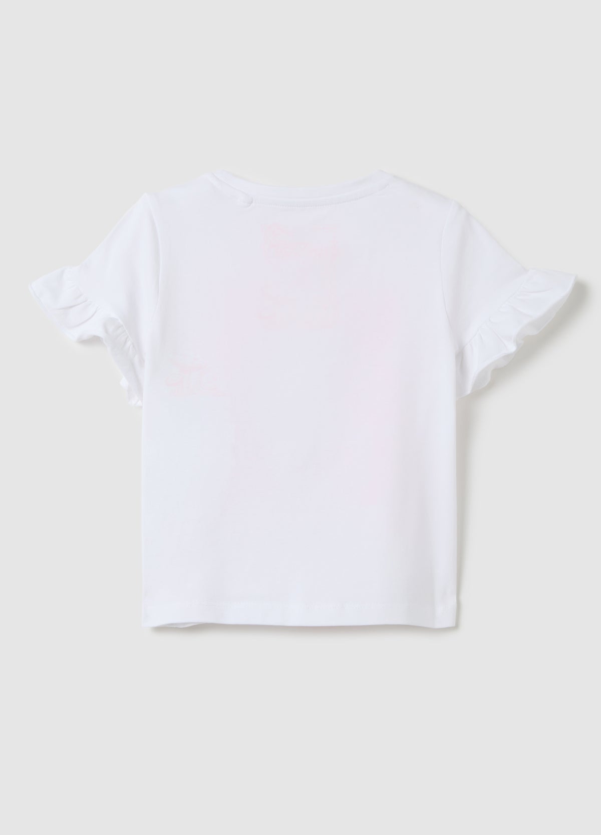 White T-Shirt With Pink Writings Love Therapy