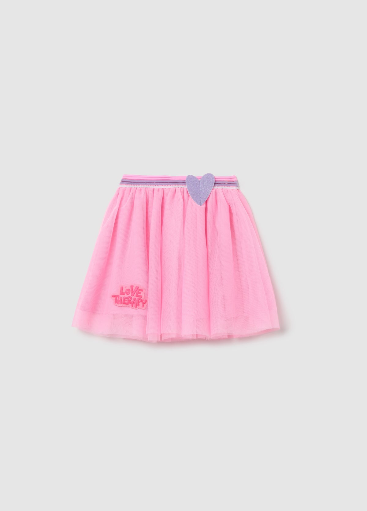 Pink Mini Tulle Skirt By Love Therapy