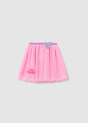 Pink Mini Tulle Skirt By Love Therapy