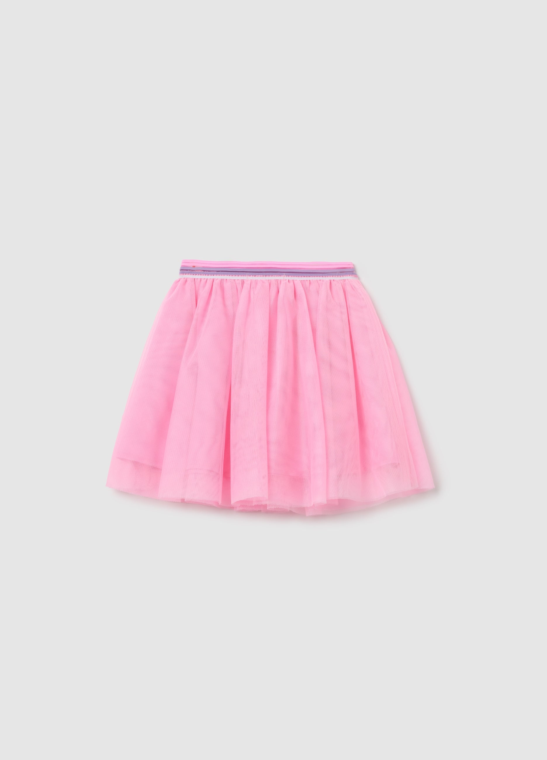 Pink Mini Tulle Skirt By Love Therapy