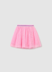 Pink Mini Tulle Skirt By Love Therapy