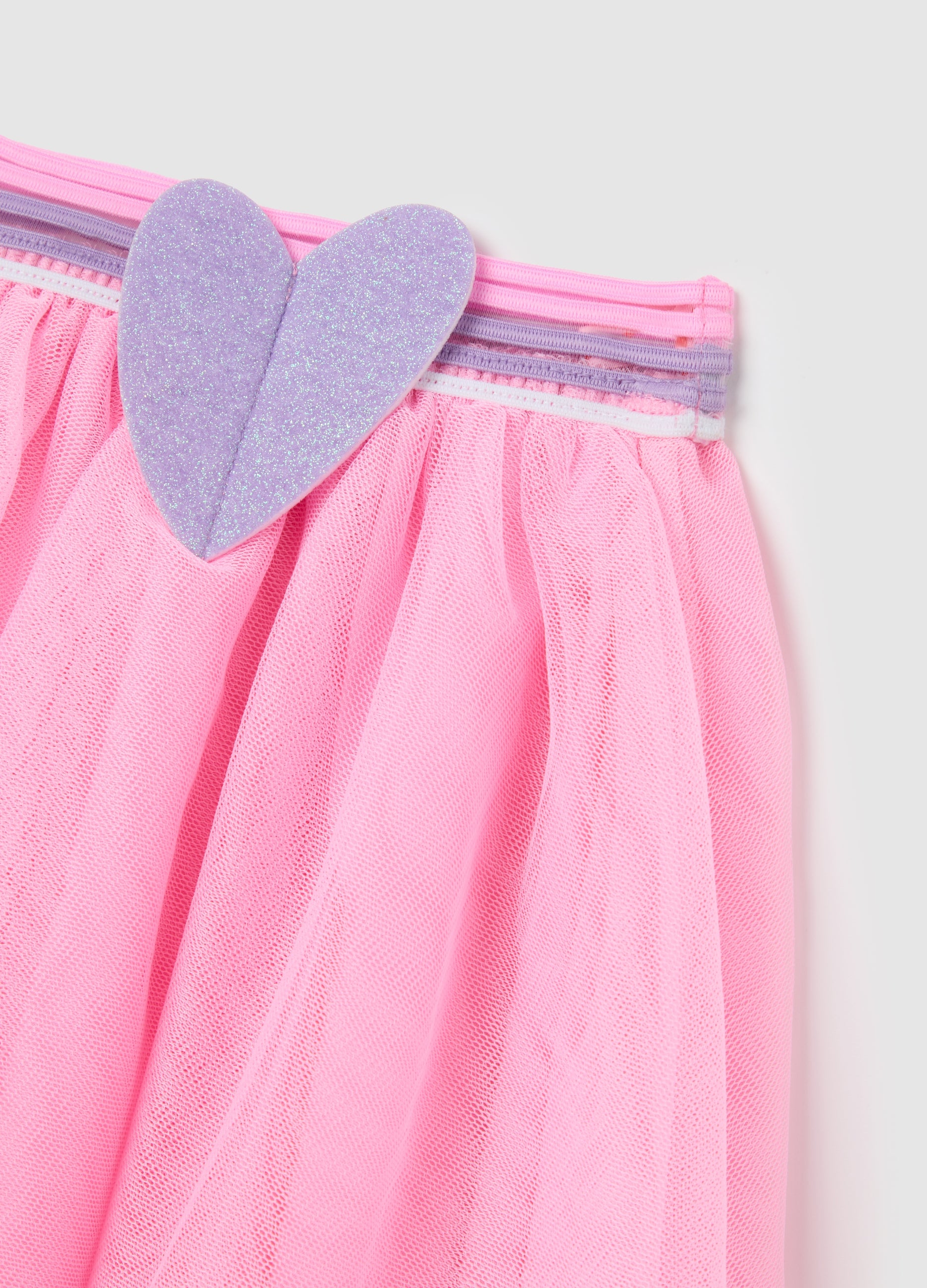Pink Mini Tulle Skirt By Love Therapy