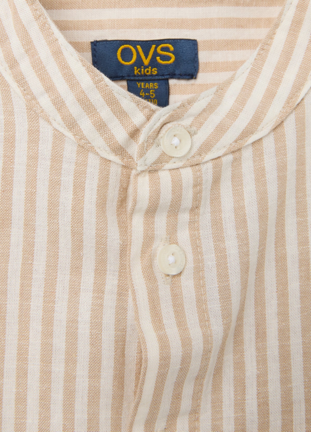 Multicoloured Regular Fit Cotton Blend Child'S Shirt With Chest Pocket