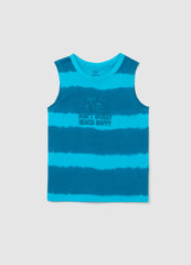 Child'S Multicolour Pure Cotton Regular Fit Vest With Print