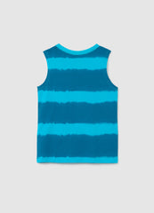 Child'S Multicolour Pure Cotton Regular Fit Vest With Print