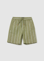Children'S Multicolour Cotton Blend Regular Fit Shorts With Elastic Waistband