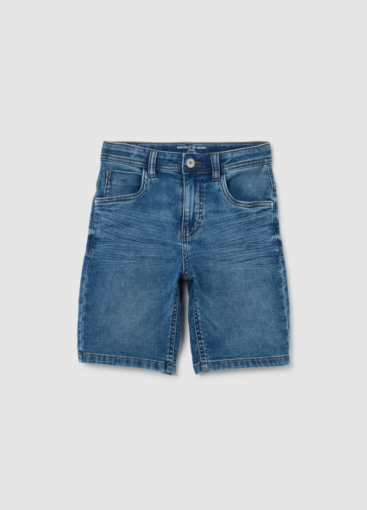 Children'S Regular Fit Denim Shorts