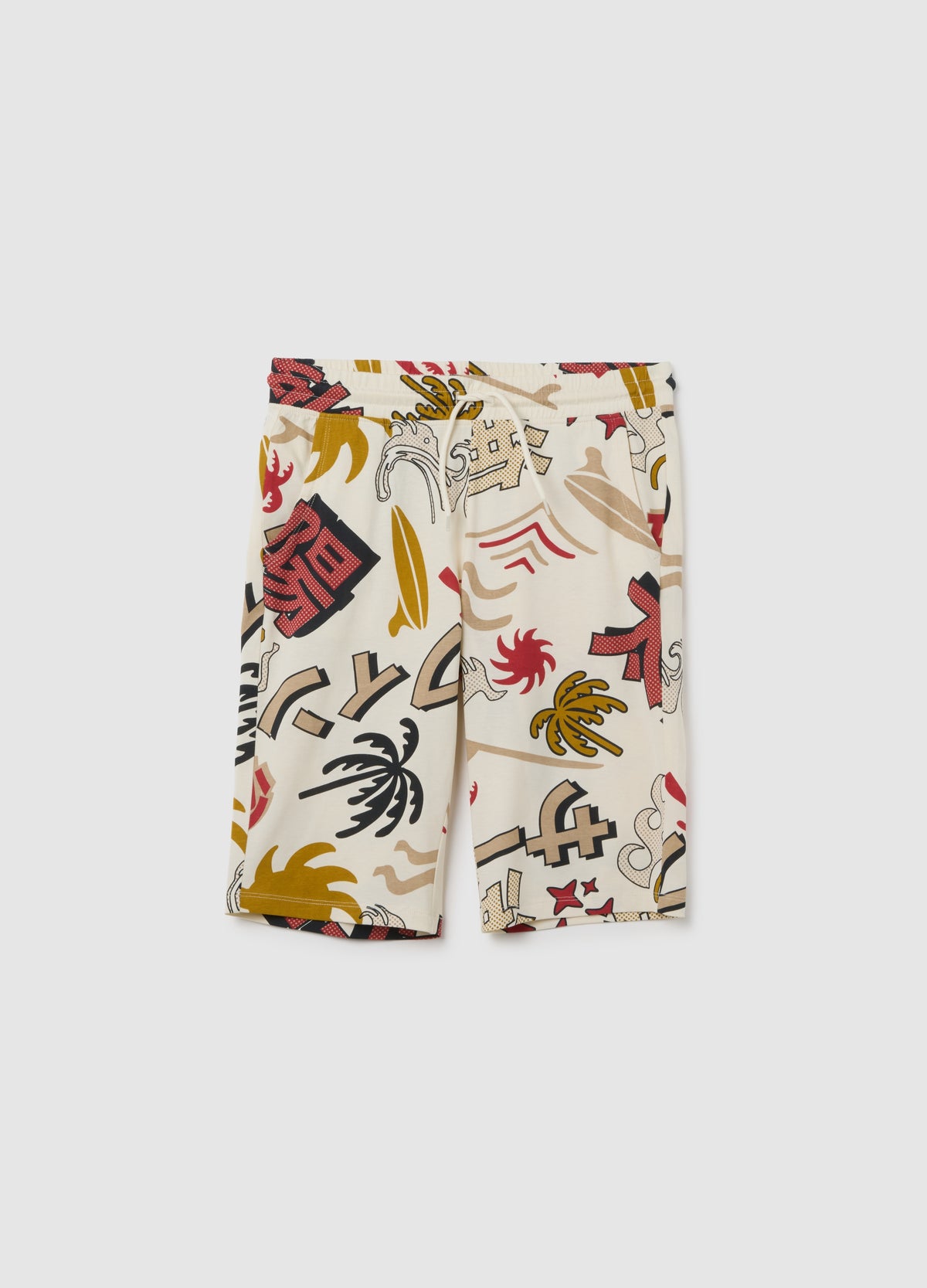 Boys' Multicolour Pure Cotton Regular Fit Shorts
