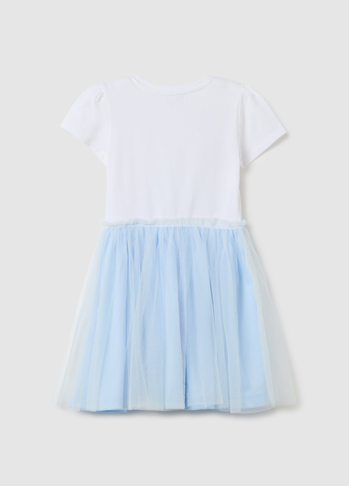 Girl'S Multi-Colour Cotton Blend Dress, Regular Fit