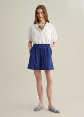 White Cotton Oversized Shirt