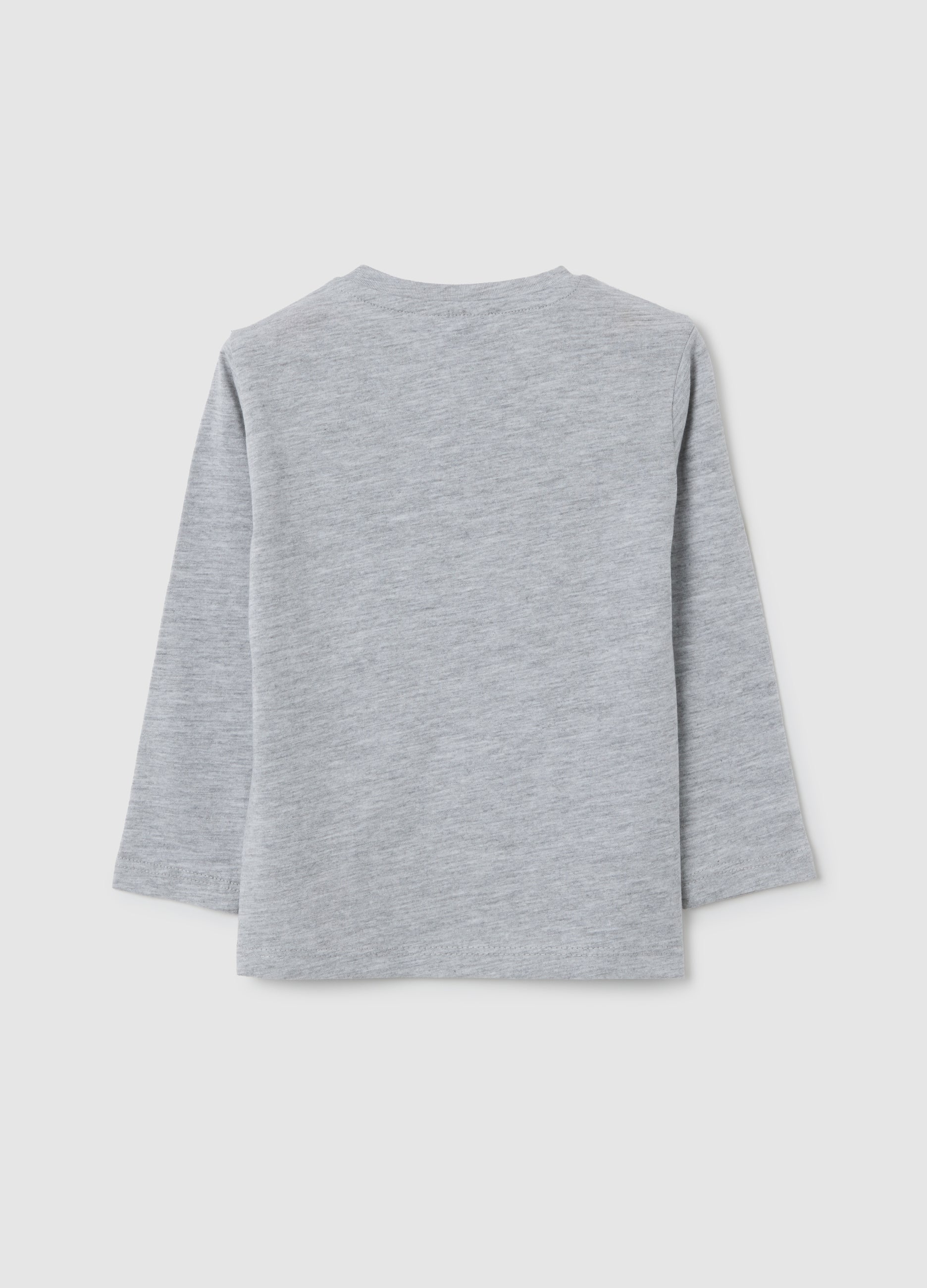 OVS Grey Cotton Children'S Top With Superman