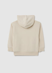 OVS Beige Regular Fit Kids' Sweatshirt In Pure Cotton