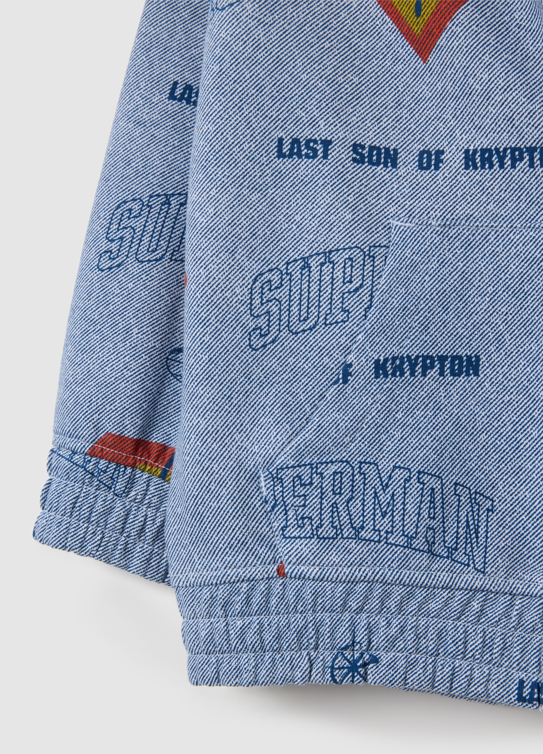 OVS Children'S Sweatshirt In Pure Cotton Denim