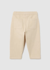 OVS Children'S Trousers In Beige Cotton Blend Over