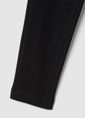 OVS Girls' Black Stretch Cotton Slim Fit Leggings