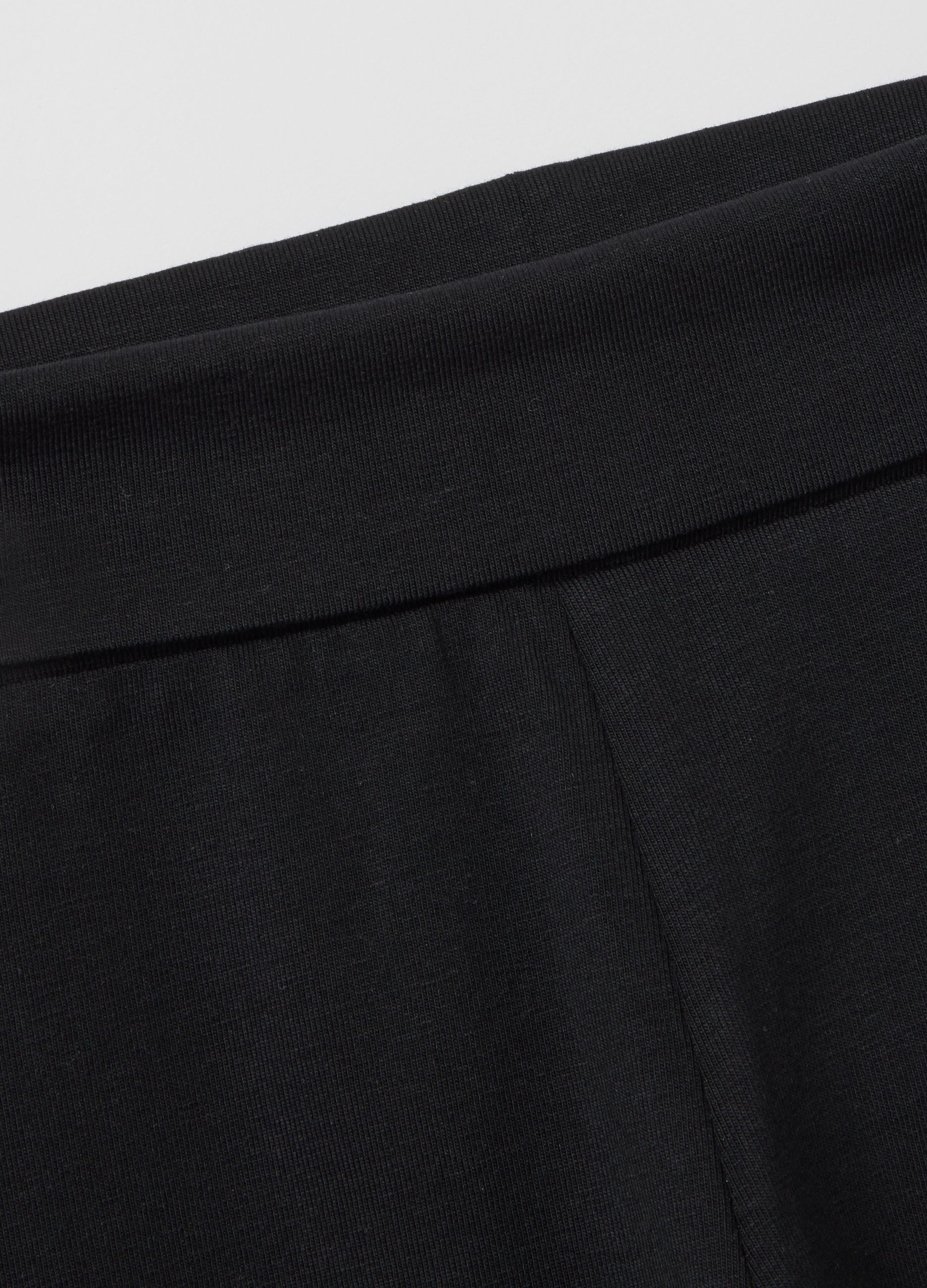 OVS Girls' Black Cotton Flare Leggings