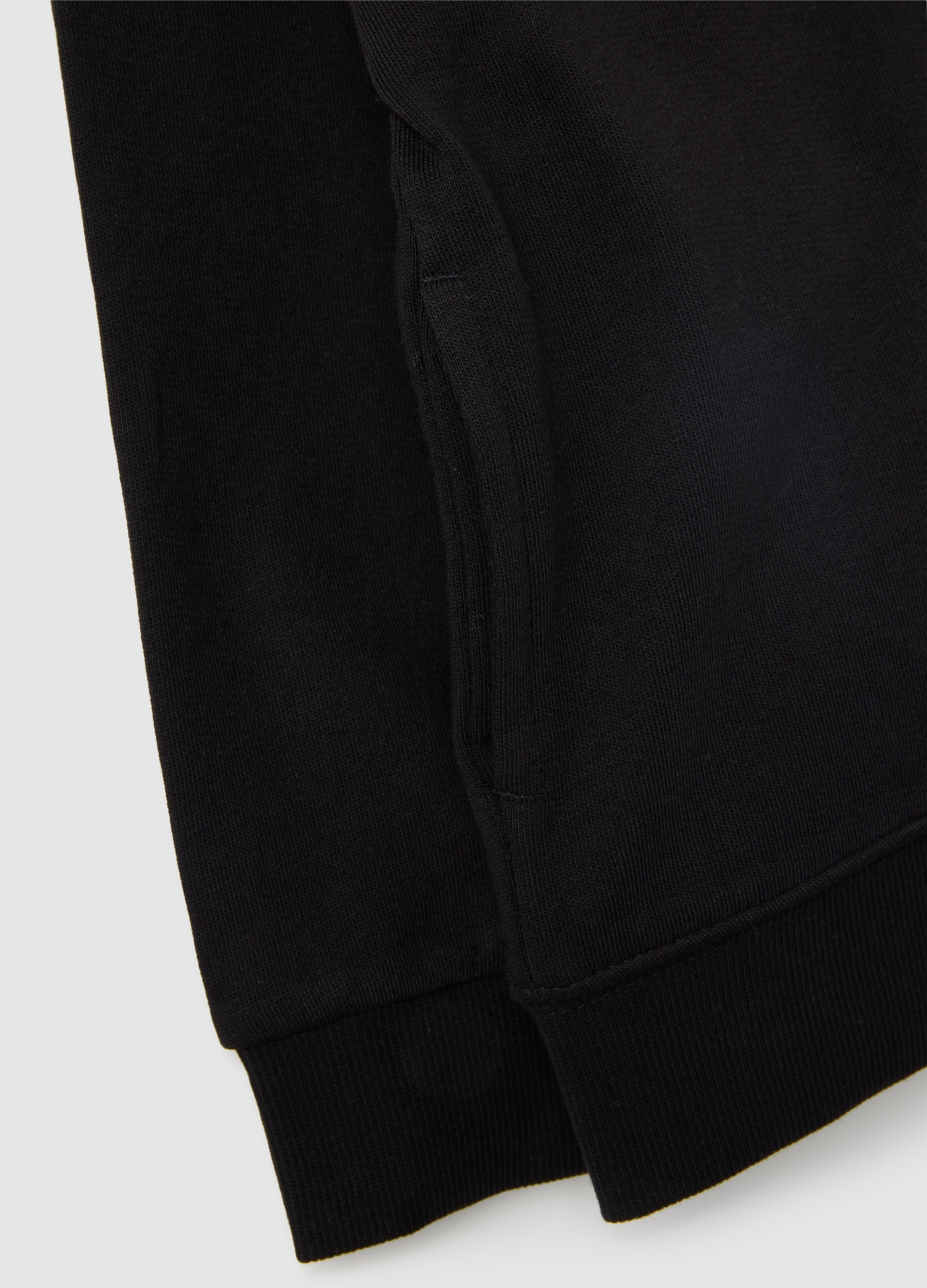 OVS Children'S Black Pure Cotton Hoodie, Regular Fit