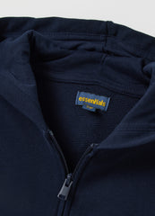 OVS Children'S Regular Fit Blue Cotton Hoodie