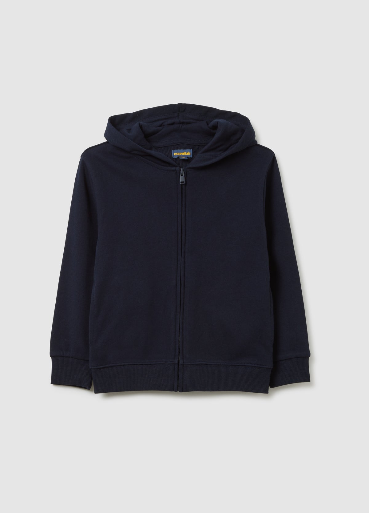 OVS Children'S Regular Fit Blue Cotton Hoodie