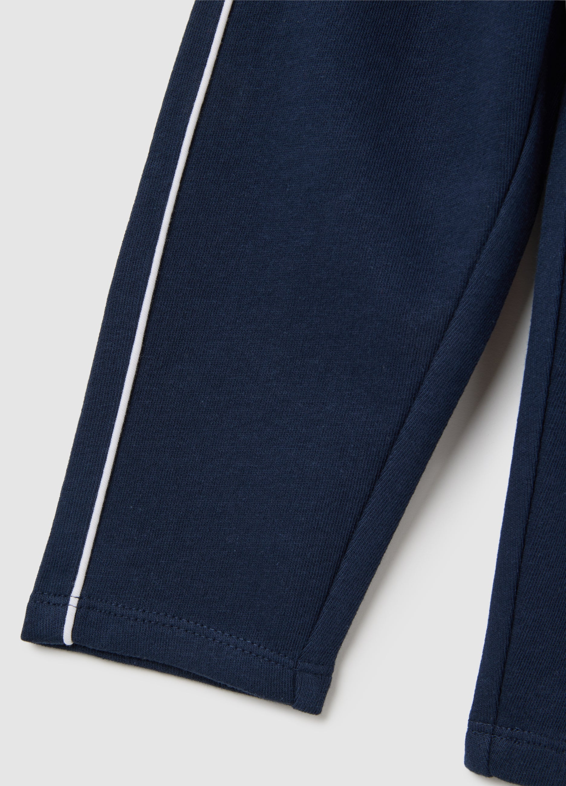 OVS Children'S Blue Cotton Joggers Regular Fit