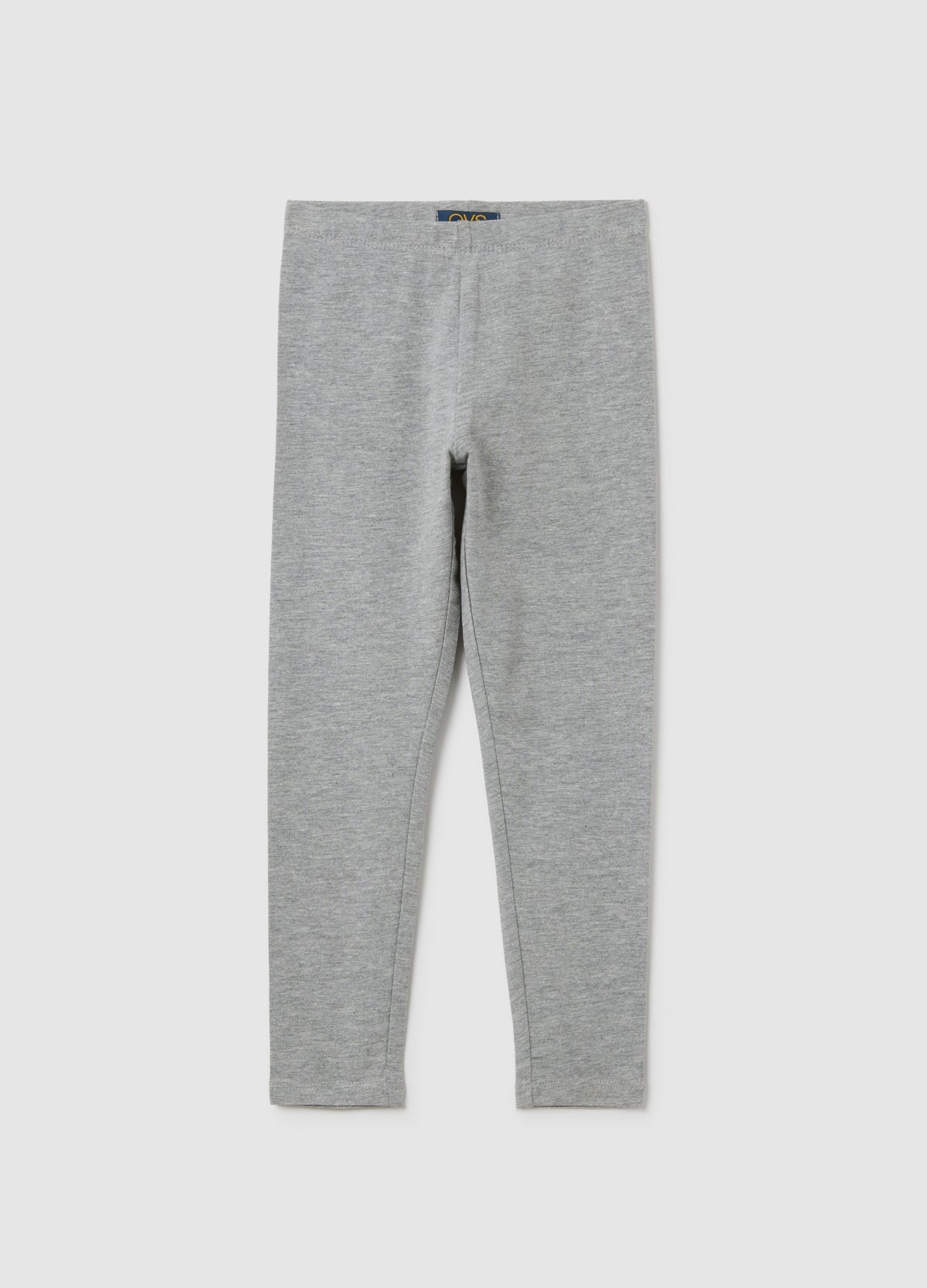 OVS Girls' Grey Stretchy Cotton Skinny Leggings