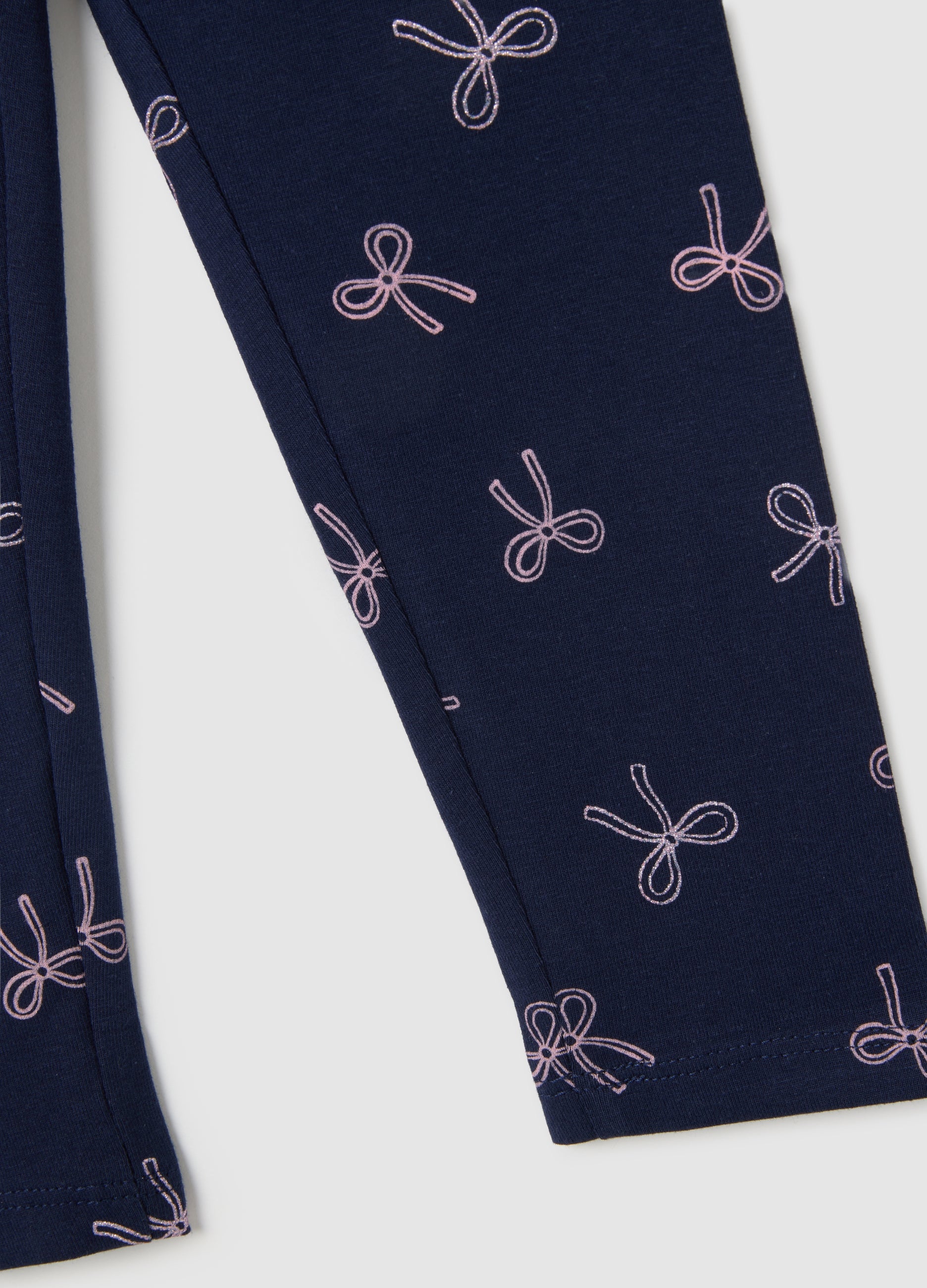 OVS Girl's Cotton Blend Skinny Fit Leggings