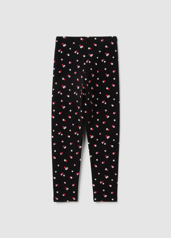 OVS Girls' Multicolour Skinny Cotton Leggings