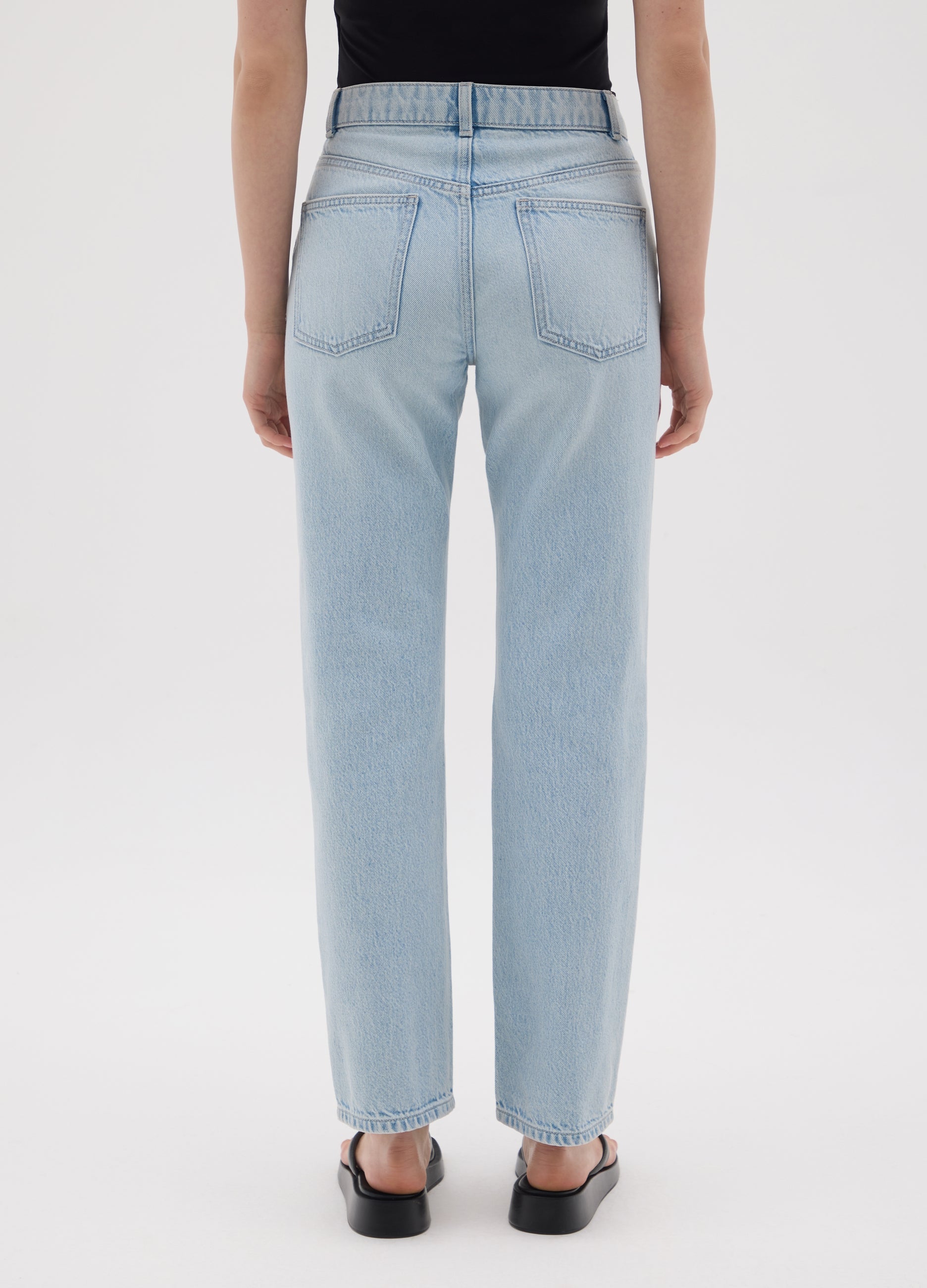 OVS Women'S Regular Fit Light Blue Jeans In Pure Cotton