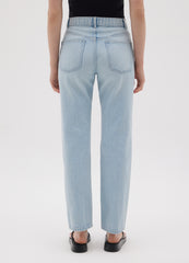 OVS Women'S Regular Fit Light Blue Jeans In Pure Cotton