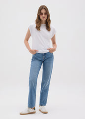 OVS Women'S Regular Fit Pure Cotton Denim Jeans