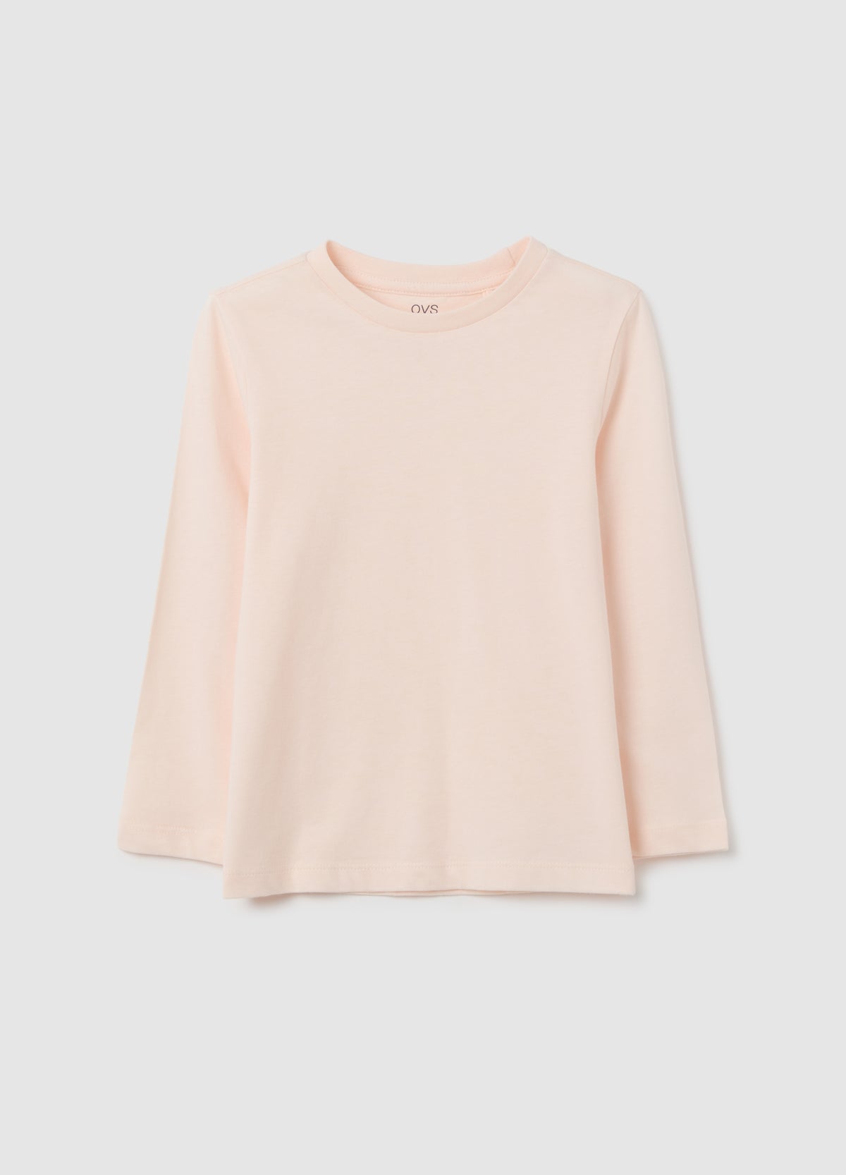 OVS Girls' Pink Pure Cotton Regular Fit Sweater